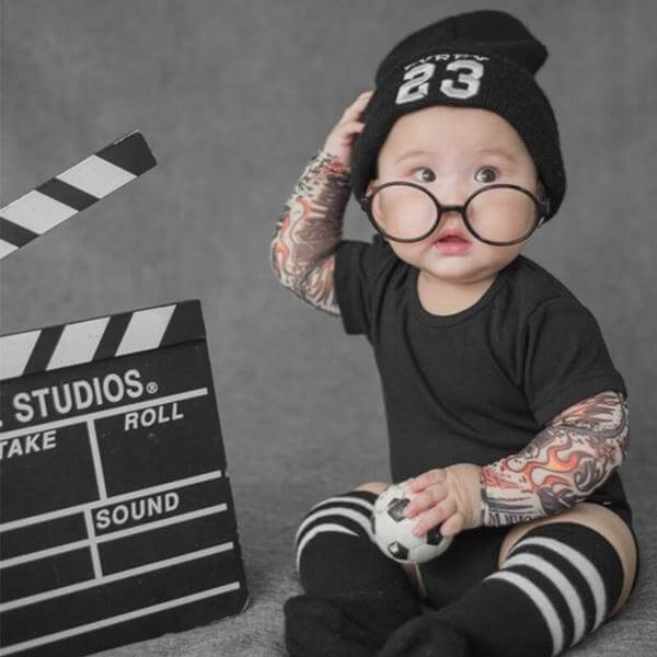 BABY TATTOO ONESIE