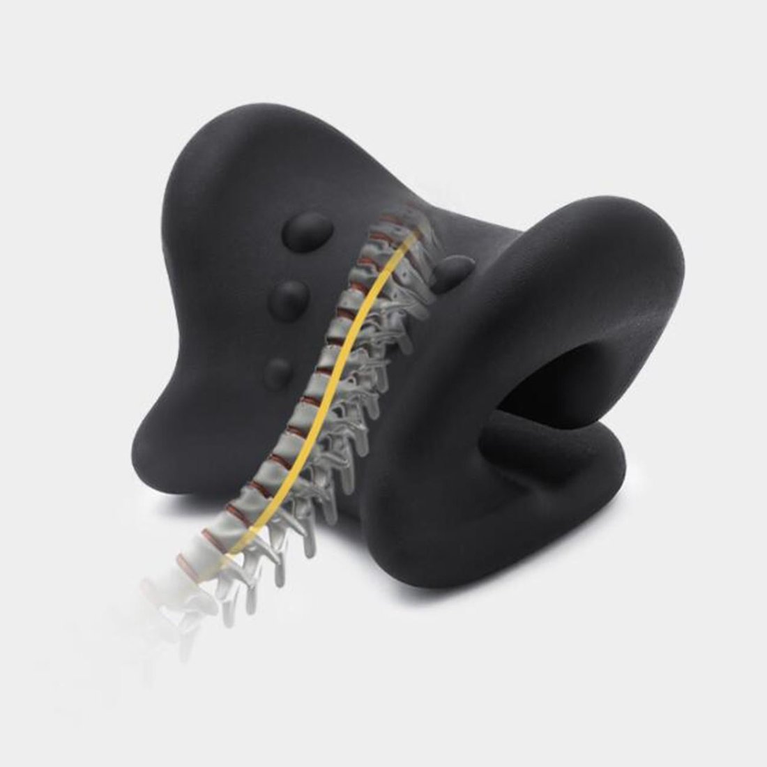 Cervical Neck Traction Pillow- For Neck Pain Relief