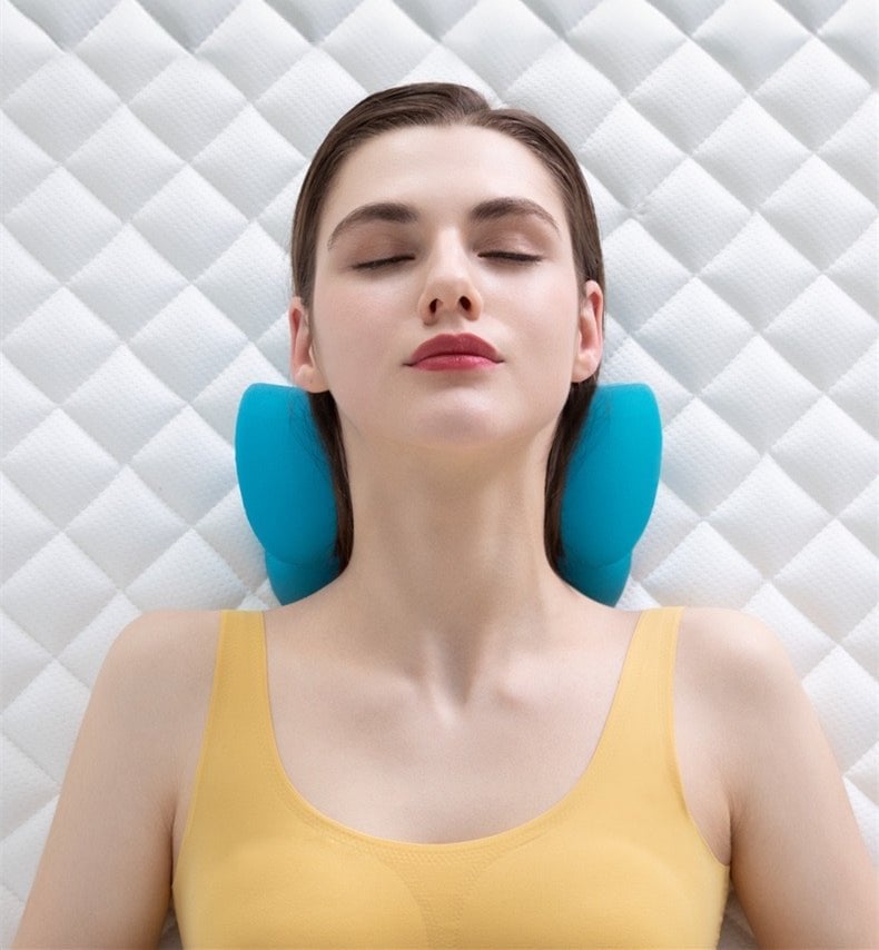 Cervical Neck Traction Pillow- For Neck Pain Relief