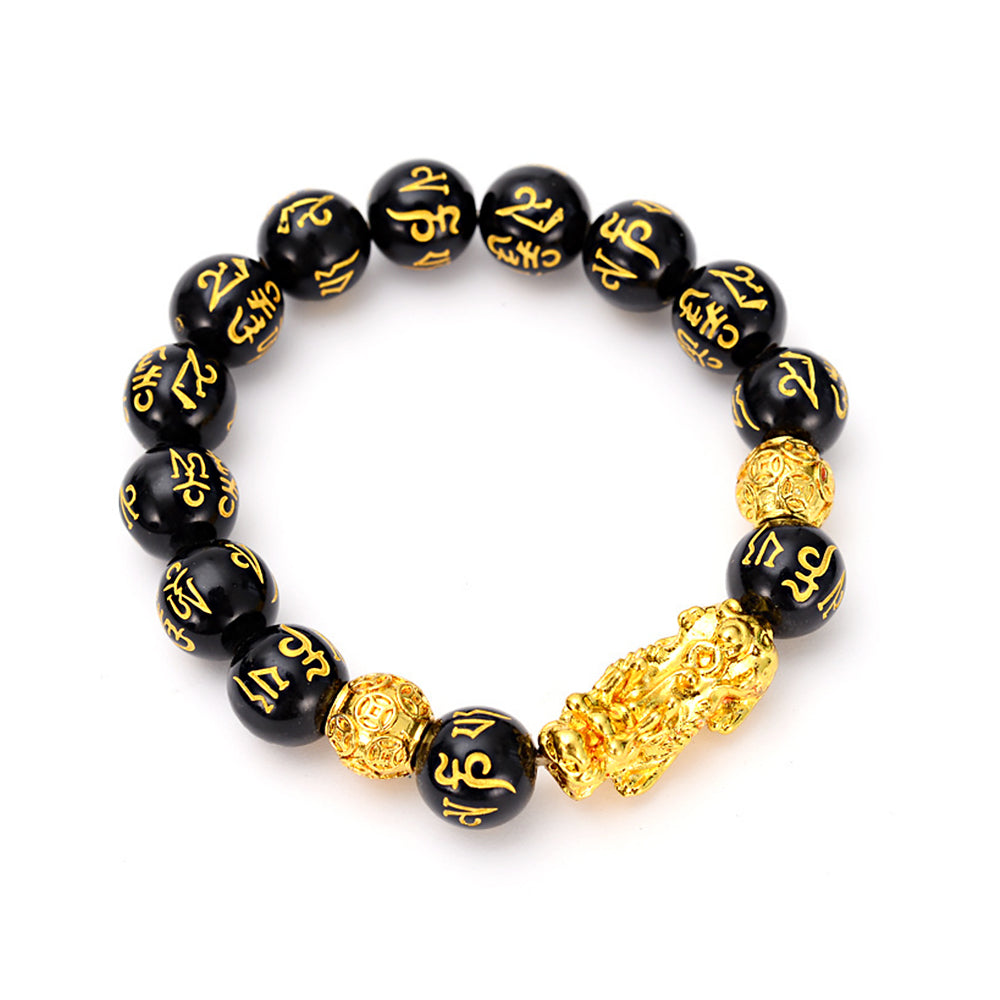 Charismalism FengShui Pi Xiu Obsidian Bracelet