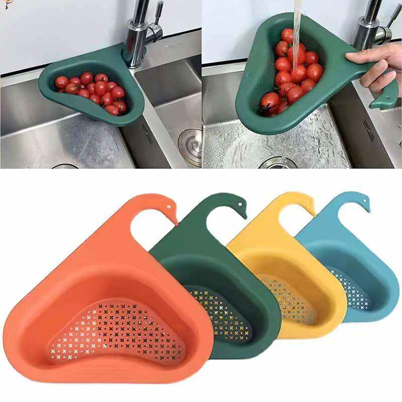 Colthose Kitchen Sink Drain Basket Swan Drain Rack