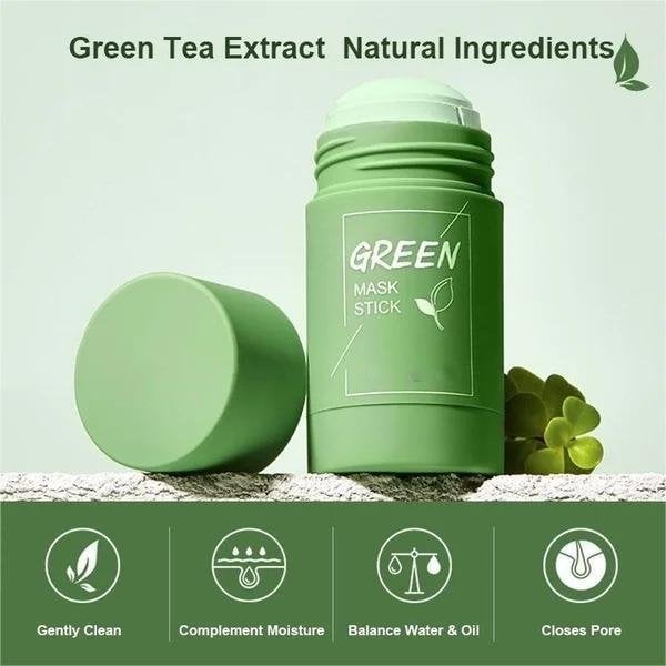 Nanhappy Last Day Promotion 49% OFF| Poreless Deep Cleanse Green Tea Plant Cleaning Paste