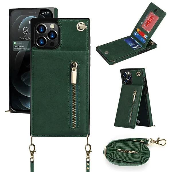 Crossbody Wallet iPhone Case-Credit Card Holder