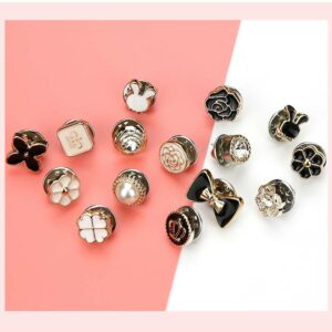 Cute Button Brooches(40 PCS)