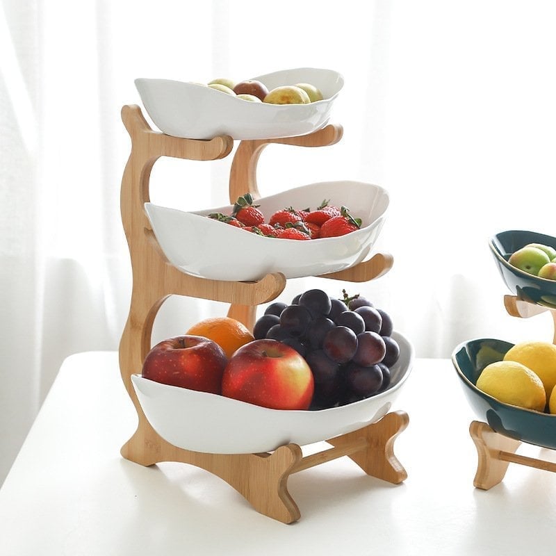 Dailysmilezone Creative Modern Multi-layer Fruit Plate