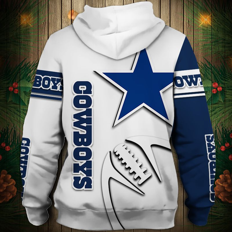 DALLAS COWBOYS 2022 NEW 3D GRAPHIC HOODIE