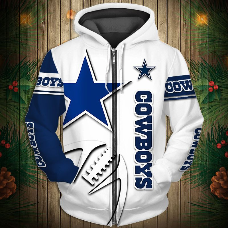 DALLAS COWBOYS 2022 NEW 3D GRAPHIC HOODIE - Basple