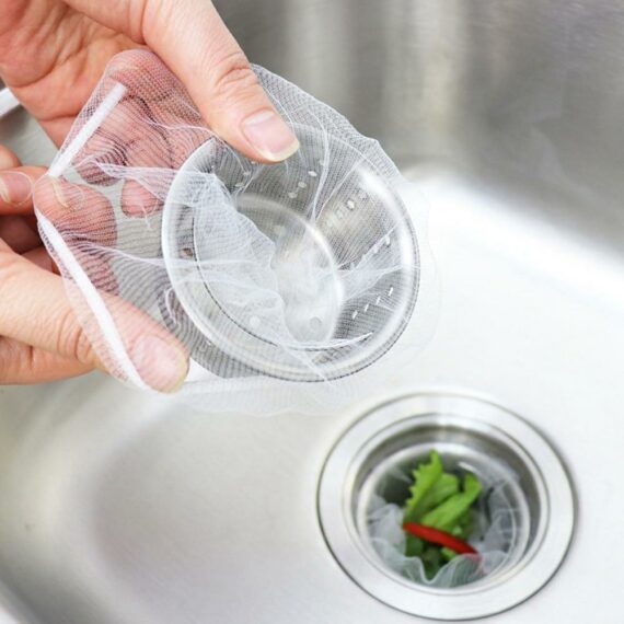 Disposable Mesh Sink Strainer Bags 100 PCS - BUY 2 GET 1 FREE