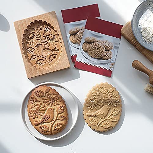 (Early Christmas Sale- 49% OFF)Wood patterned Cookie cutter - Embossing Mold For Cookies