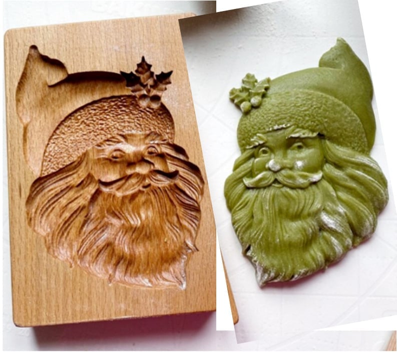 (Early Christmas Sale- 49% OFF)Wood patterned Cookie cutter - Embossing Mold For Cookies