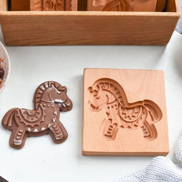 (Early Christmas Sale- 49% OFF)Wood patterned Cookie cutter - Embossing Mold For Cookies