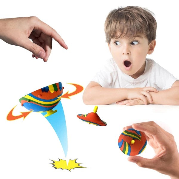 (Early Christmas Sale- SAVE 48% OFF)Bounce Ball Toy Jump Spinner Bowl