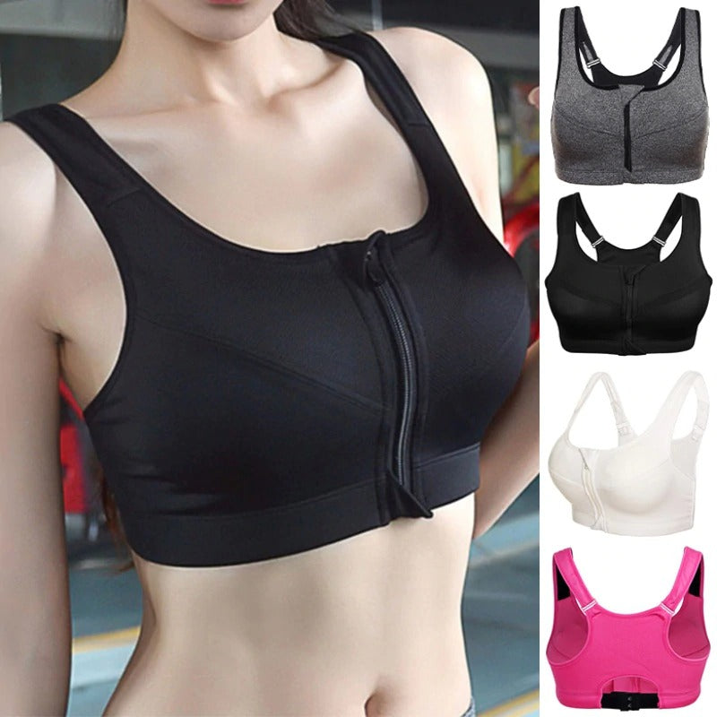 Front Closure Comfort Sports Bra