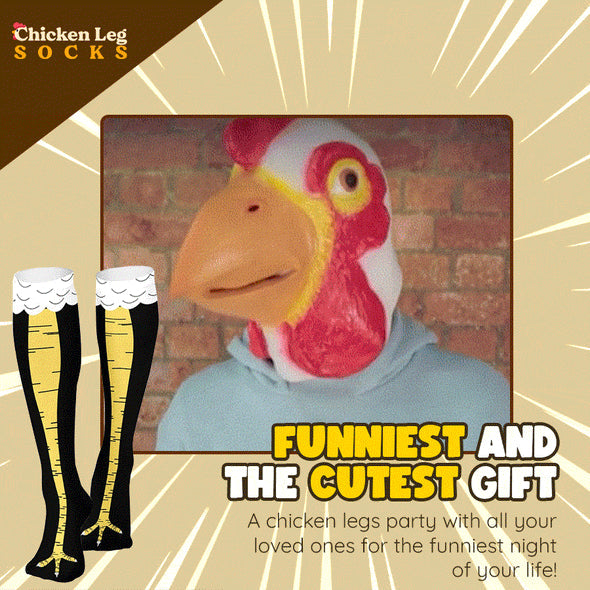 Gladnesslife Chicken Legs Socks