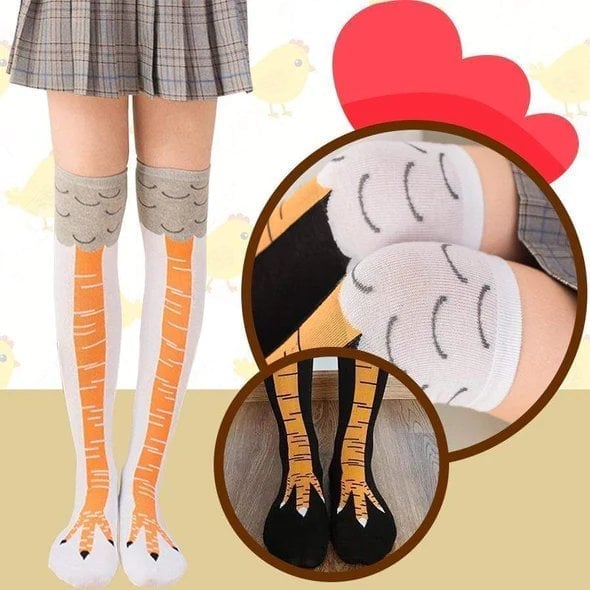 Gladnesslife Chicken Legs Socks