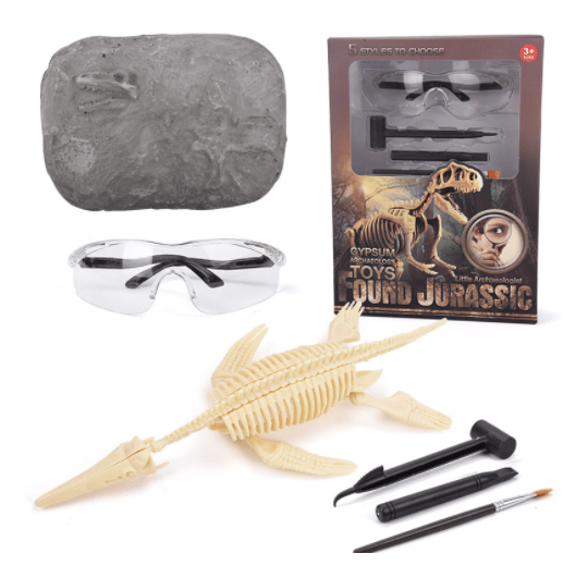 Great Educational Toy for Kids - 2022 New Arrival Dinosaur Fossil Digging Kit