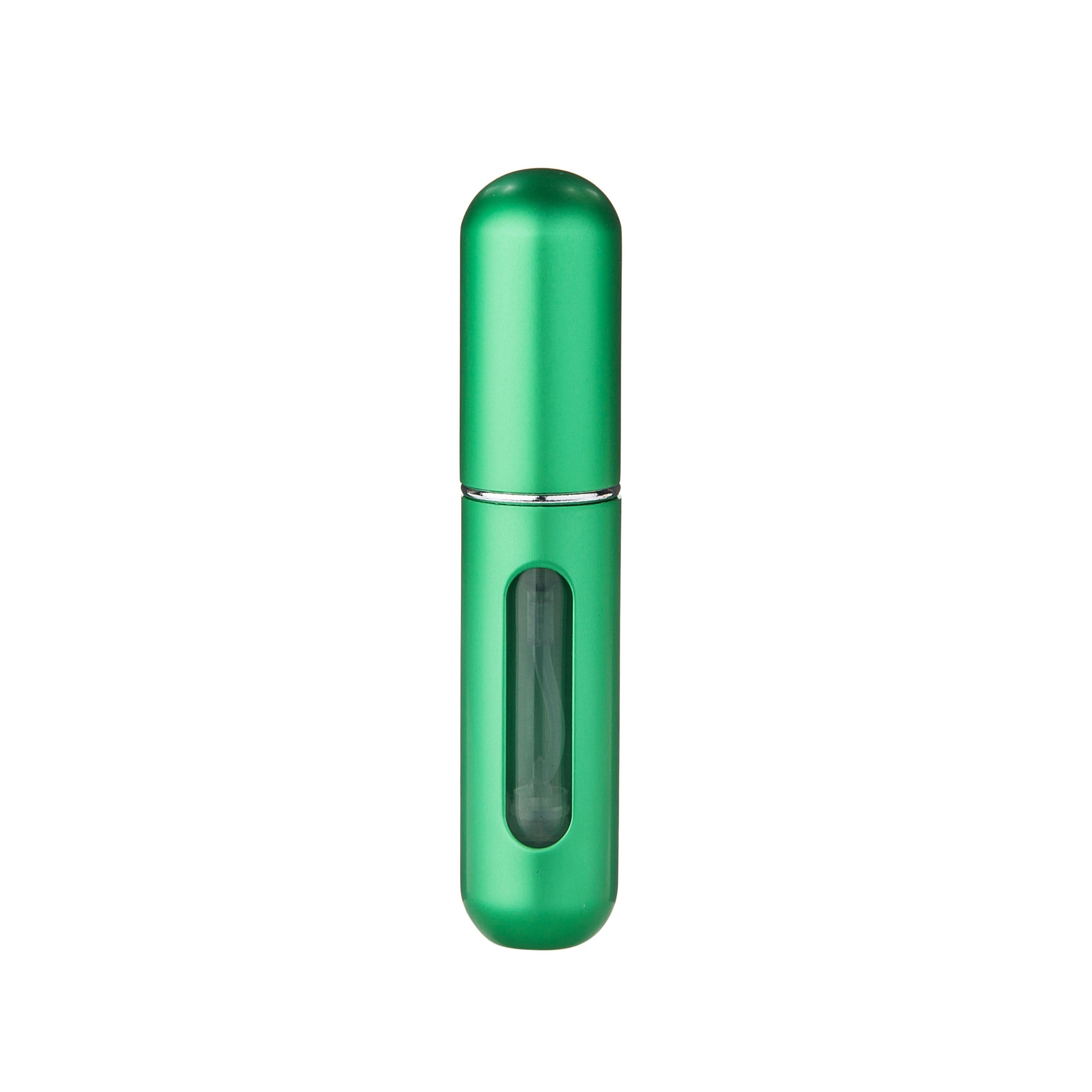 Green - 5ml Portable Mini Refillable Perfume Bottle - Travel Spray Atomizer Bottle