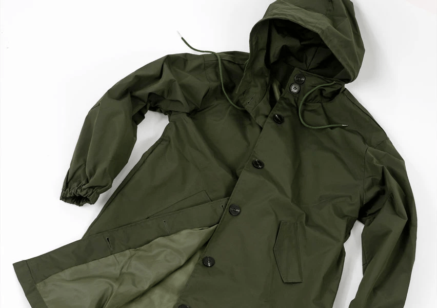 Hedymolly Waterproof Oversized Hooded Windbreaker Rain Jacket