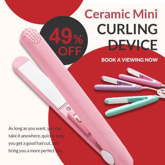 (Hot Sale - 49% OFF)Mini Hair Curler