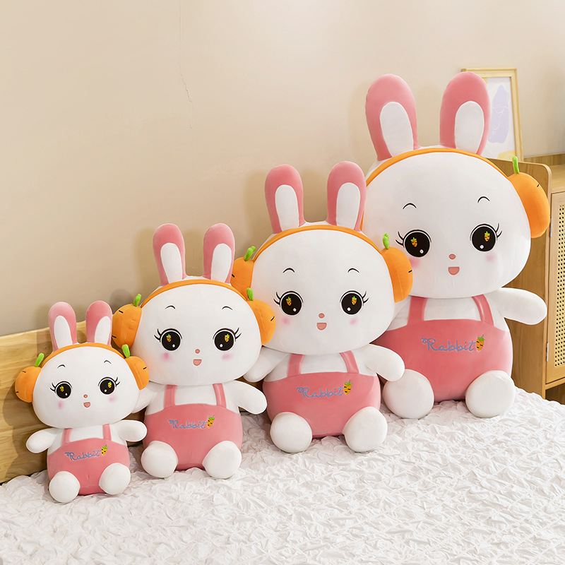 Kawaii Carrot Rabbit Plush Toy