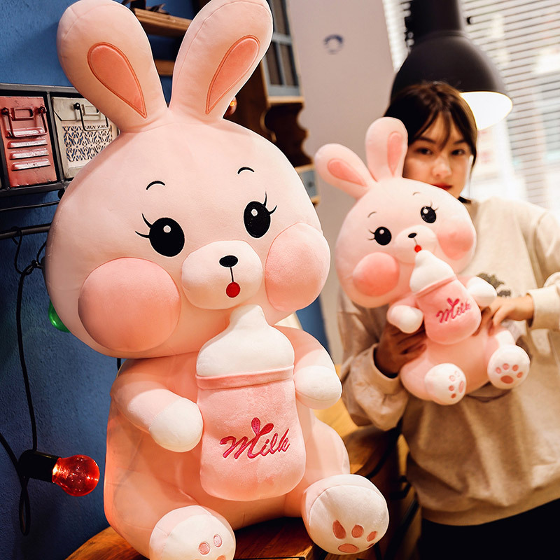 Kawaii Pink Bottle Rabbit