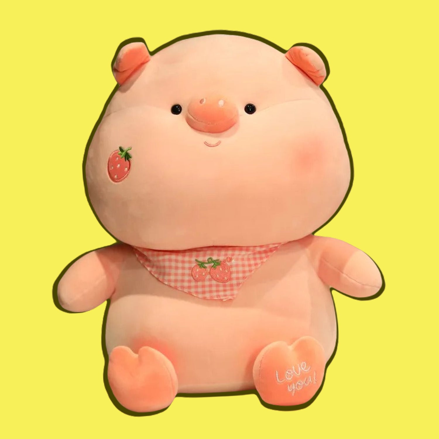 Kawaii Strawberry Plush Toy