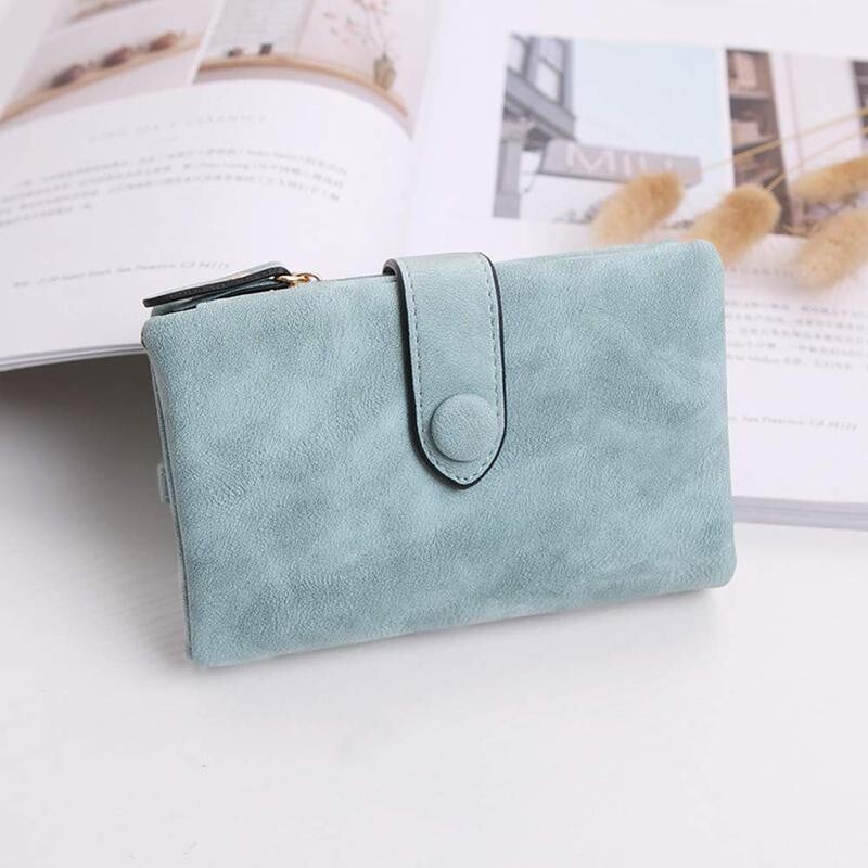 Last Day 70% OFF - Small Trifold Leather Wallet For Women