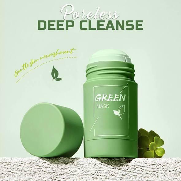 Oneews | Poreless Deep Cleanse Green Tea plant cleaning paste