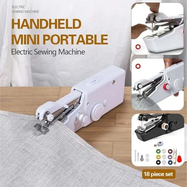 Last Day Promotion 50% OFF - Handheld Mini Electric Sewing Machine[Make Your Life Easier] USondeals