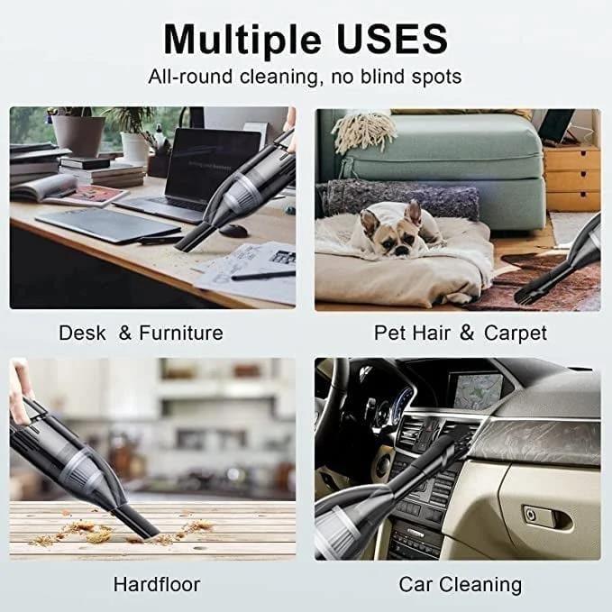 Last Day Promotion 75% OFF - Wireless Handheld Car Vacuum Cleaner