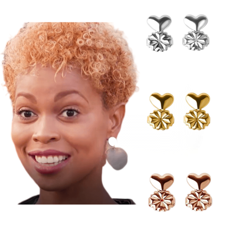 Last Day Promotion - SAVE 50% OFF - Earring Lifters (Nickel Free) - Buy 2 Pair get 2 Pair Free NOW