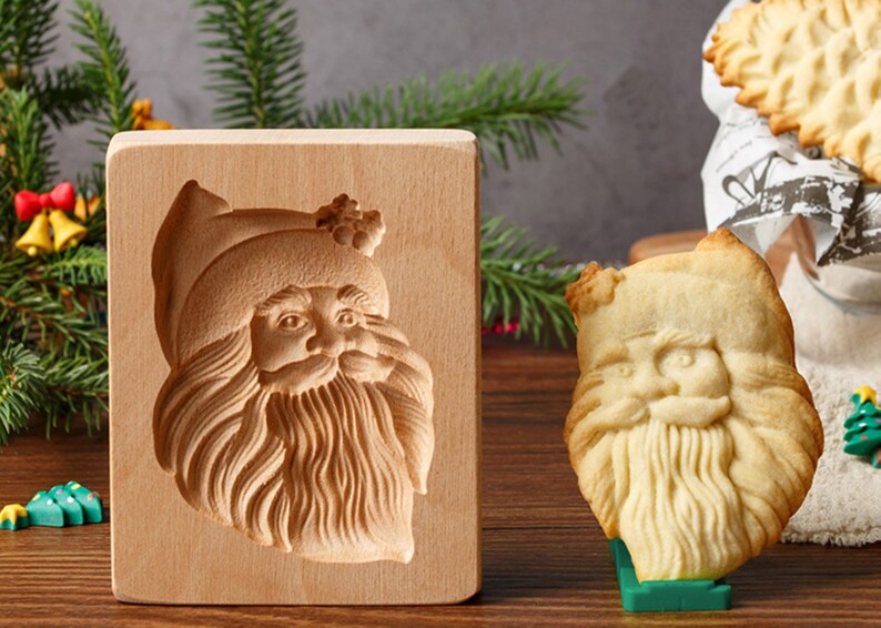 Last Day Special SalePremium Hand Carved Wooden Embossing Mold For DIY Cookies