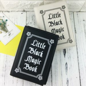 Little Black Magic Book Clutch Bags