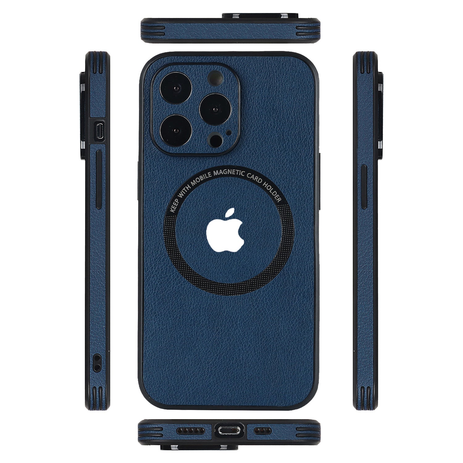 Magnetic Suction Pattern Case Cover For iPhone