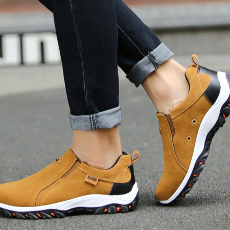 Men's Orthopedic Walking Shoes, Comfortable Anti-slip Sneakers