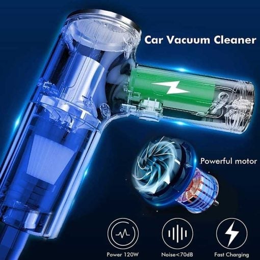 Mini Handheld Cordless Vacuum 3 IN 1  Cleaner