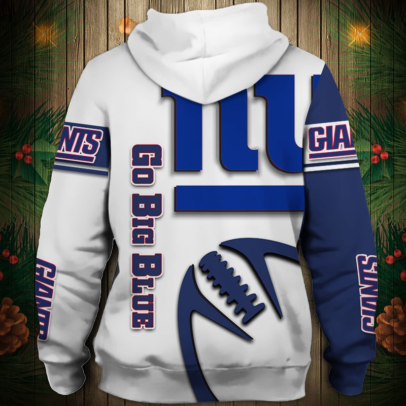 NEW YORK GIANTS 2022 NEW 3D GRAPHIC HOODIE