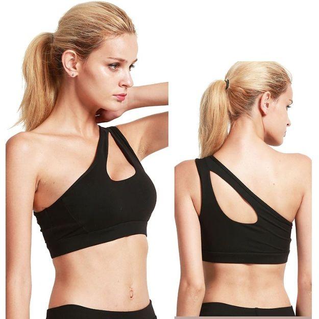 One Shoulder Sports Bra