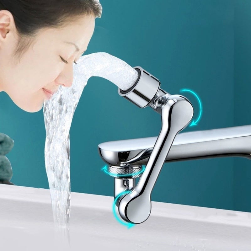 Rotating 1080° robotic arm faucet (universal model)