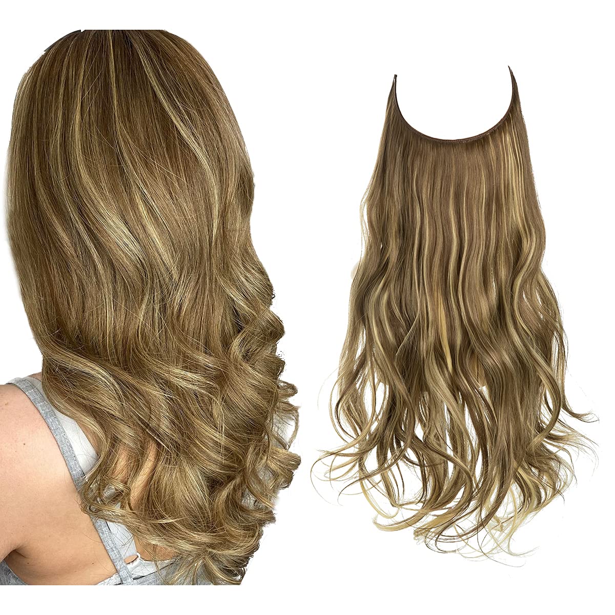 Beauty Bello Secret Hair Invisible Halo Hair Extensions