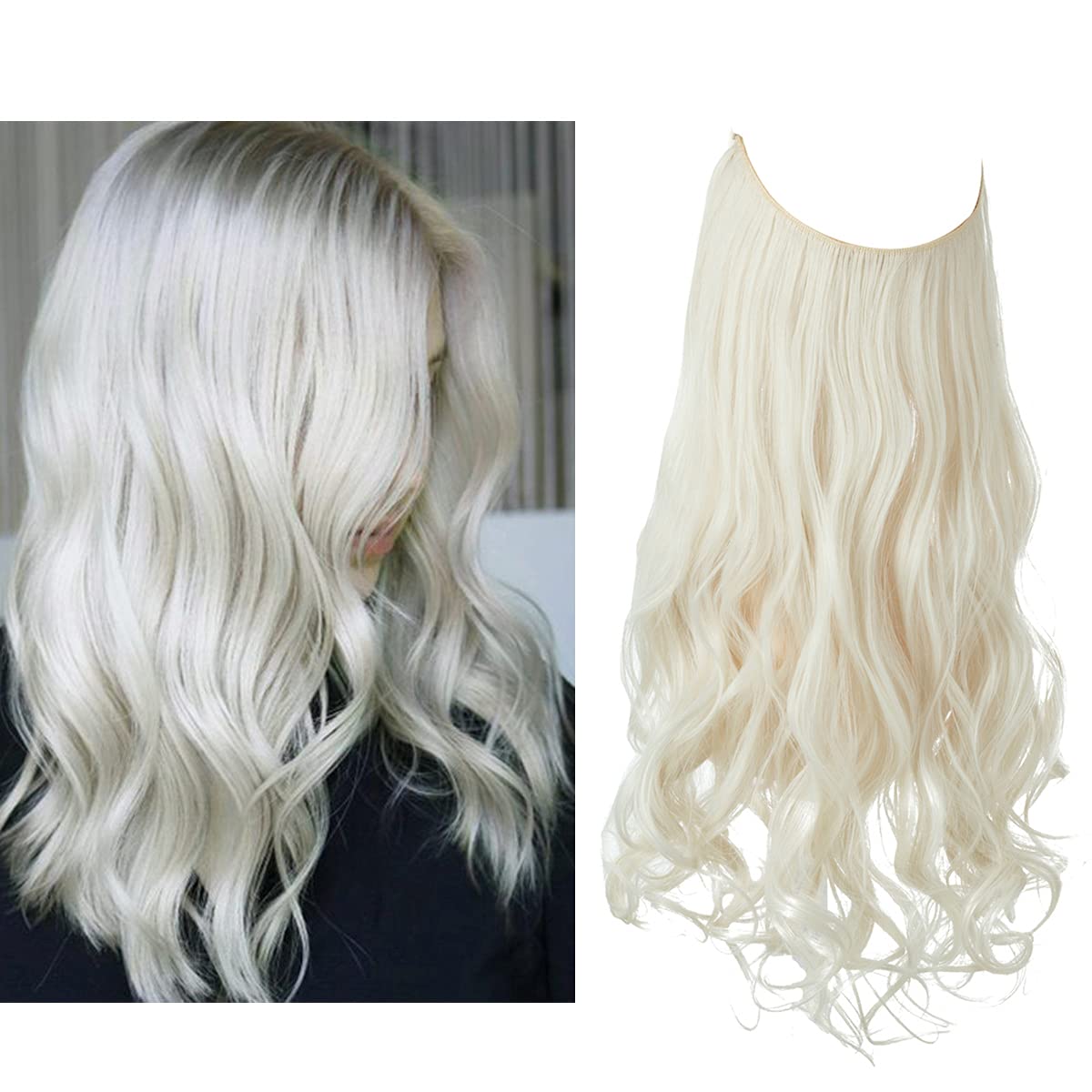 Beauty Bello Secret Hair Invisible Halo Hair Extensions