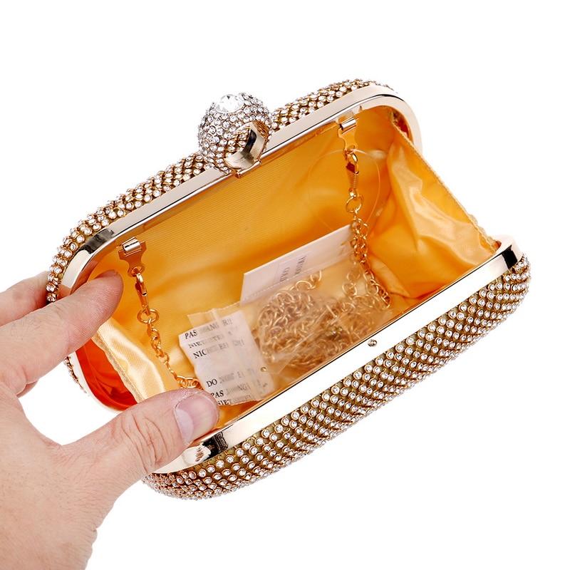 Shimmer Studded Clutch Bag