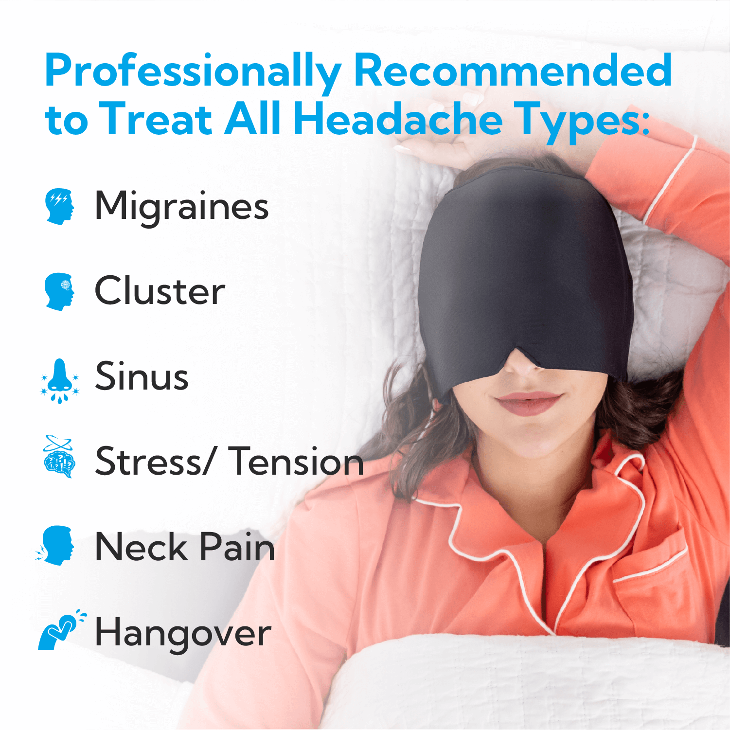 TheraCap™ – Headache & Migraine Relief Cap