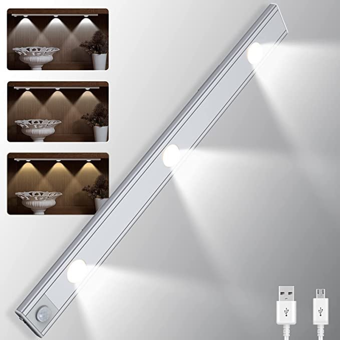 USondeals (Last Day Sale 49% off) LED Motion Sensor Cabinet Light