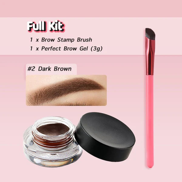 lushadows 4D Hair Stroke Brow Stamp Brush