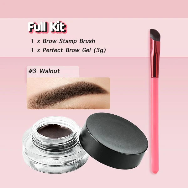 lushadows 4D Hair Stroke Brow Stamp Brush