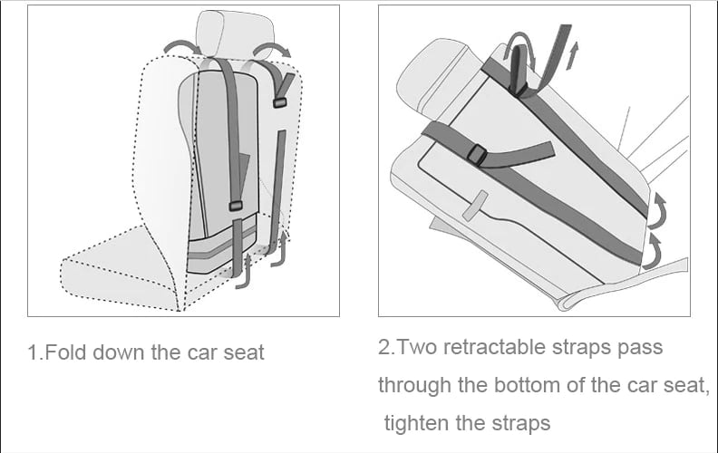 Auto Child Safety Seat Simple Car Portable Seat Belt