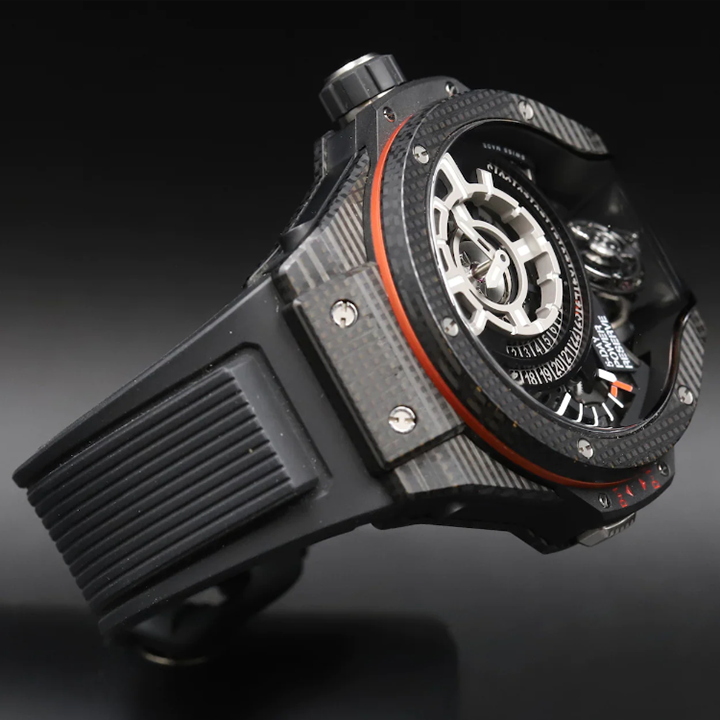 Bi-Axis Tourbillon Wristwatch - Waterproof Mechanical Movement Watch