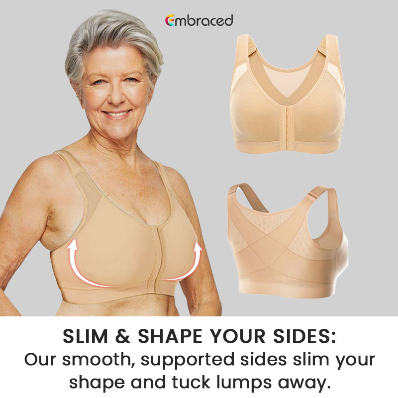 Embraced - Adjustable Front Hook Posture Support Bra