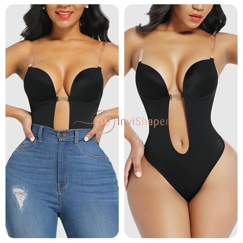 InviShaper - Plunge Backless Body Shaper Bra